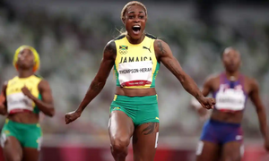 Elaine Thompson-Herah Breaks Olympic 33 year old Record