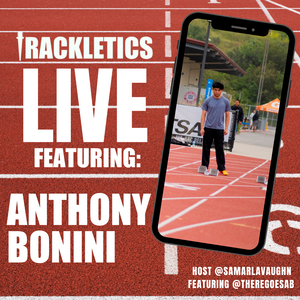 Trackletics Live #12 “Who are the Sharks” Featuring Anthony Bonini