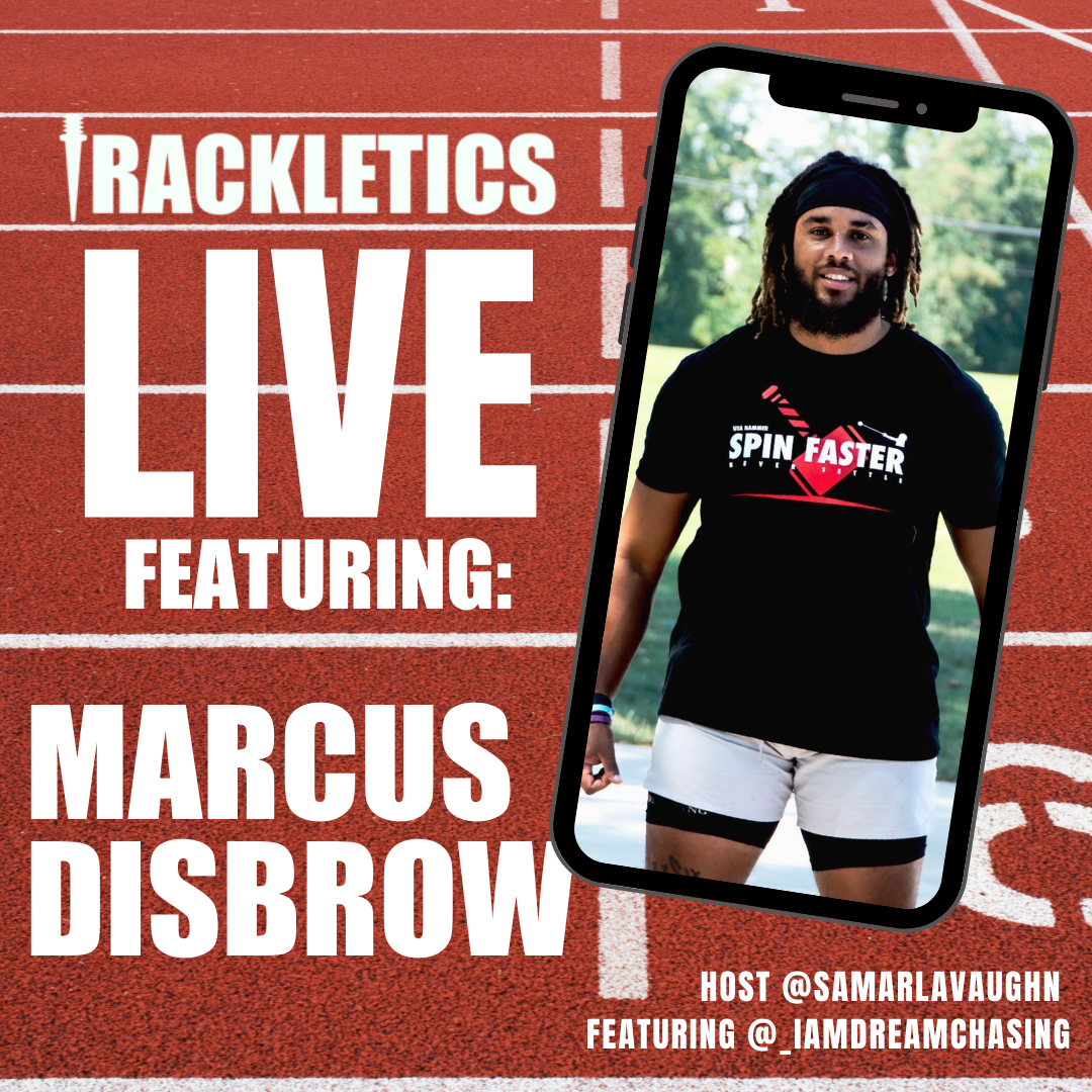 Trackletics Live #14 “Spin Faster” featuring Marcus Disbrow