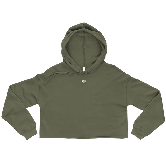 Crest Crop Hoodie