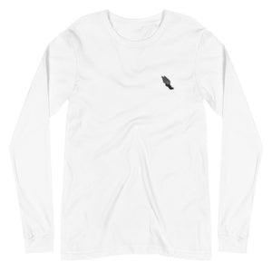 Wing Embroidered Long Sleeve T- Shirt