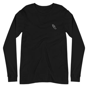 Wing Embroidered Long Sleeve T- Shirt